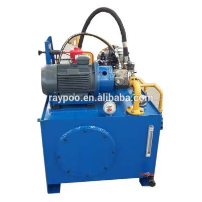 Medium pressure hydraulic transmission system